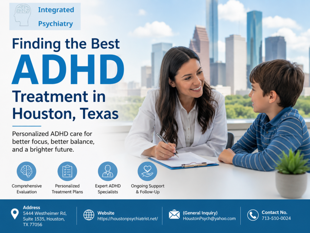 Best ADHD Treatment in Houston Texas