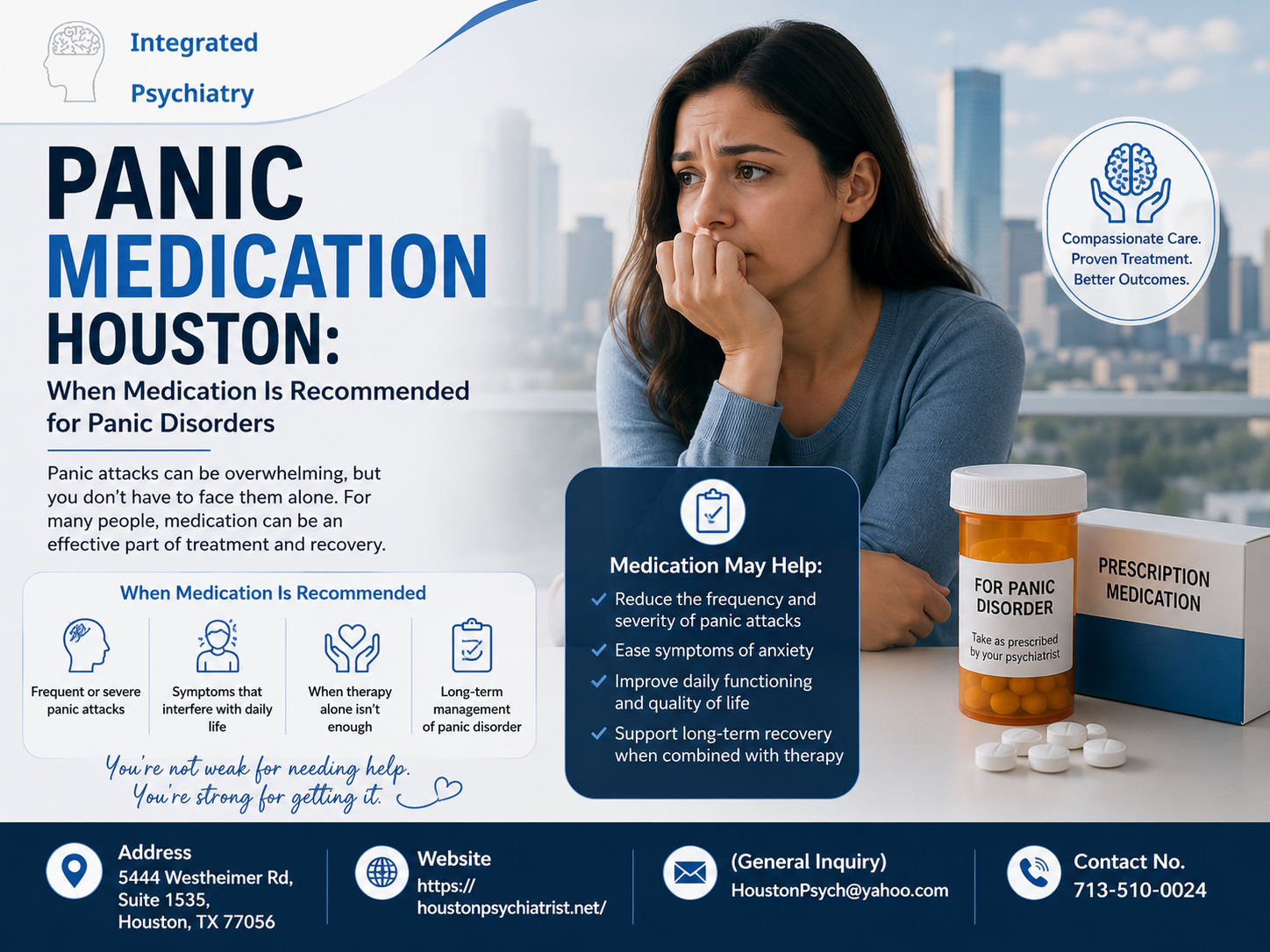 Medication Is Recommended for Panic Disorders
