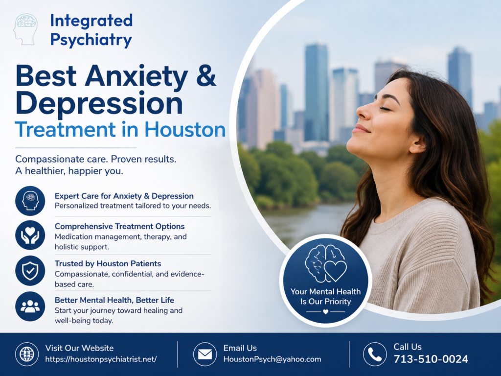 Best Anxiety & Depression Treatment in Houston
